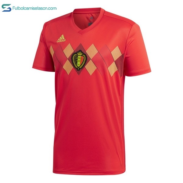 Camiseta Belgica 1ª 2018